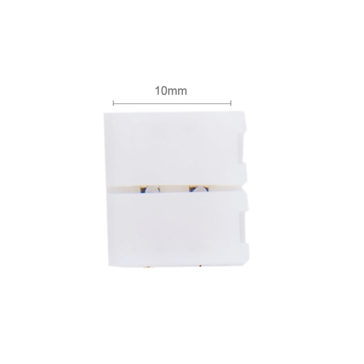 10 PCS 10mm 3 Pin Connector PCB Board for SMD 5050 LED Strip