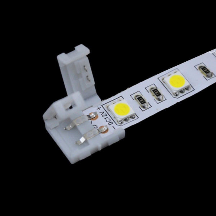 10 PCS 10mm 3 Pin Connector PCB Board for SMD 5050 LED Strip