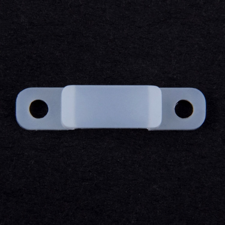 100 PCS 10mm Width Silicone Clip for Fixing SMD 5050 / SMD 3528 LED Strip