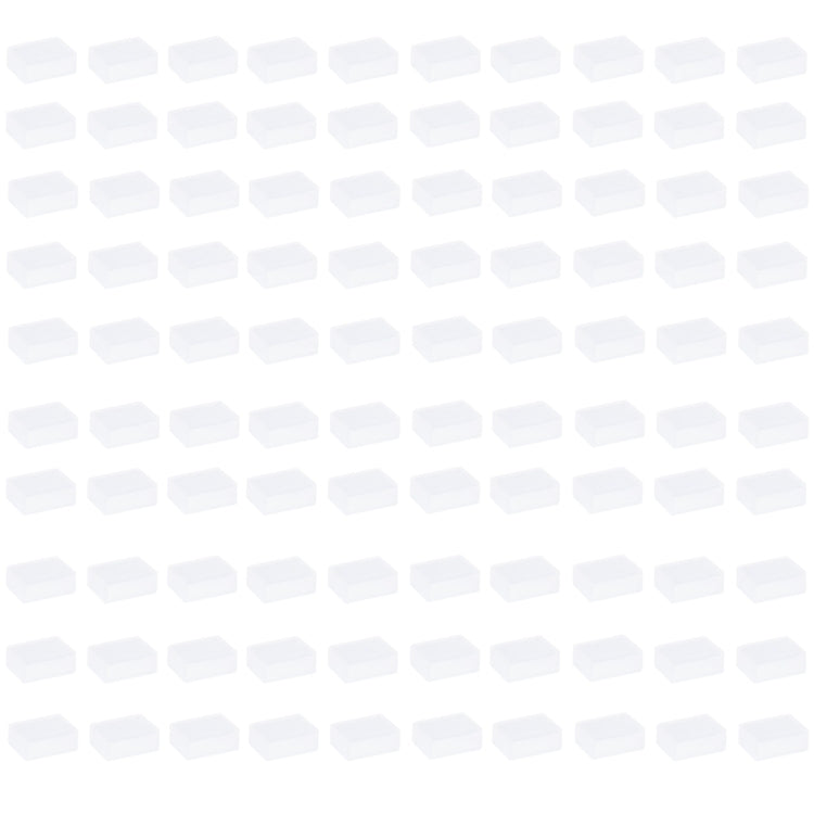100 PCS 13mm Width Silicone End Cap for Casing SMD LED Strip