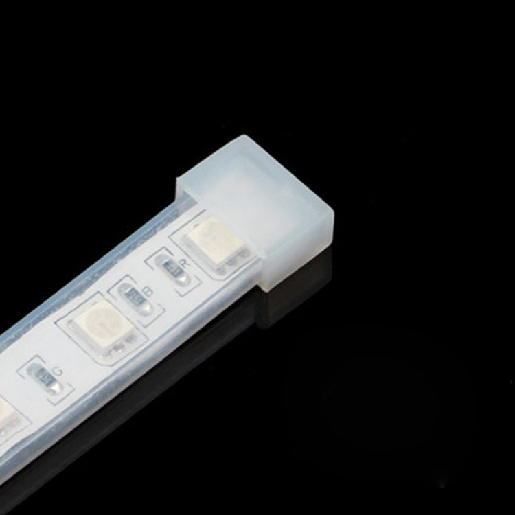 100 PCS 13mm Width Silicone End Cap for Casing SMD LED Strip