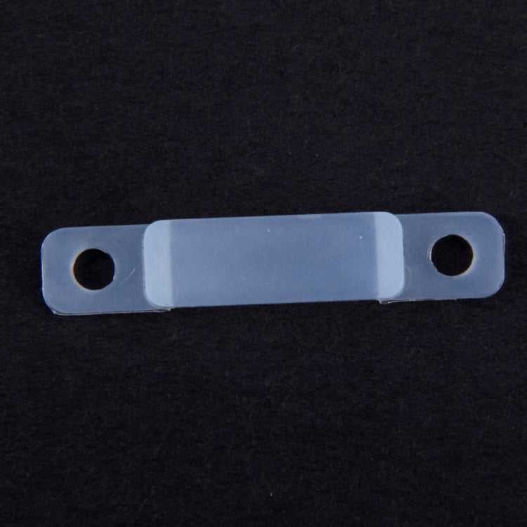 100 PCS 14mm Width Silicone Clip for Fixing PCB Board LED Strip