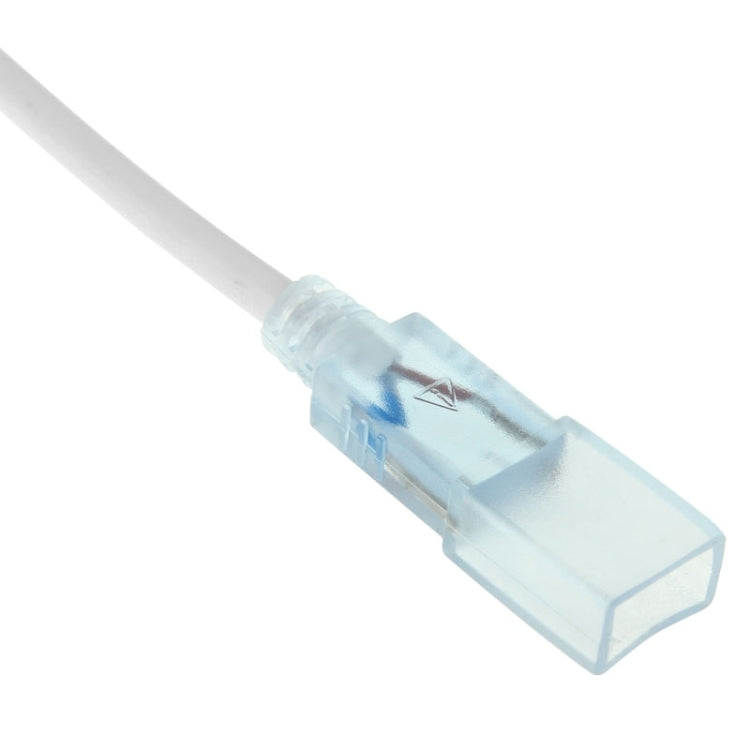 US Plug LED Strip AC Power Supply Adapter Cable, Length: 50cm(White)
