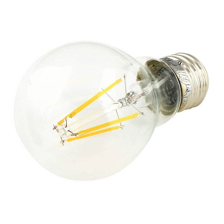 YouOKLight E27 3.8W 380LM 4 COB LED Warm White Edison LED Filament Light Globe Bulbs Lamp, AC 220-240V