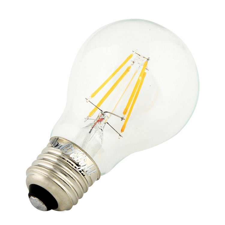 YouOKLight E27 3.8W 380LM 4 COB LED Warm White Edison LED Filament Light Globe Bulbs Lamp, AC 220-240V
