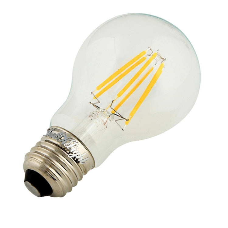 YouOKLight E27 6W 580LM 6 COB LED Warm White Edison LED Filament Light Globe Bulbs Lamp, AC 220-240V