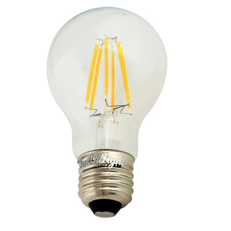 YouOKLight E27 6W 580LM 6 COB LED Warm White Edison LED Filament Light Globe Bulbs Lamp, AC 220-240V