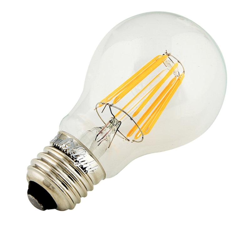 YouOKLight E27 8W 750LM 8 COB LED Warm White Edison LED Filament Light Globe Bulbs Lamp, AC 220-240V