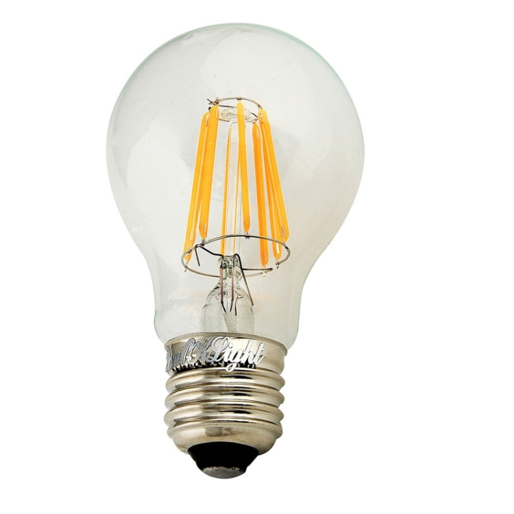 YouOKLight E27 8W 750LM 8 COB LED Warm White Edison LED Filament Light Globe Bulbs Lamp, AC 220-240V