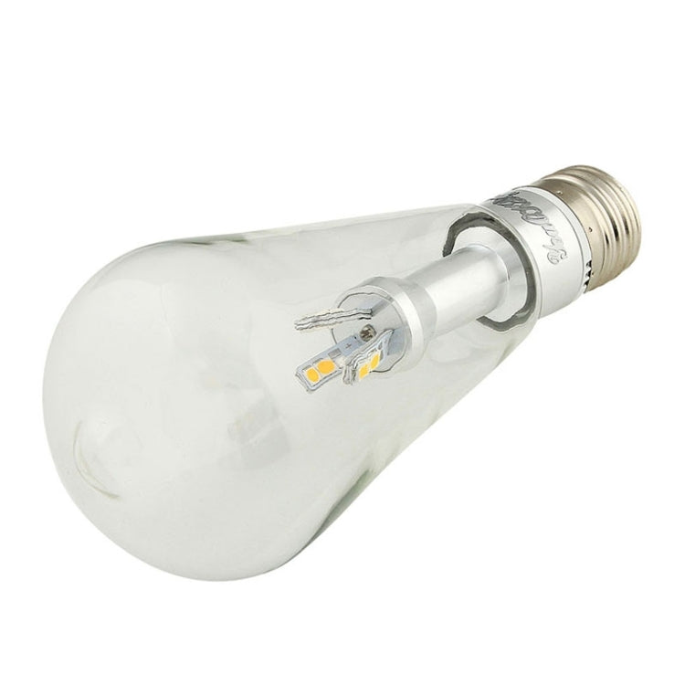 YouOKLight E27 6W 580LM 12 LED Warm White Edison LED Light Globe Bulbs Lamp, AC 85-265V
