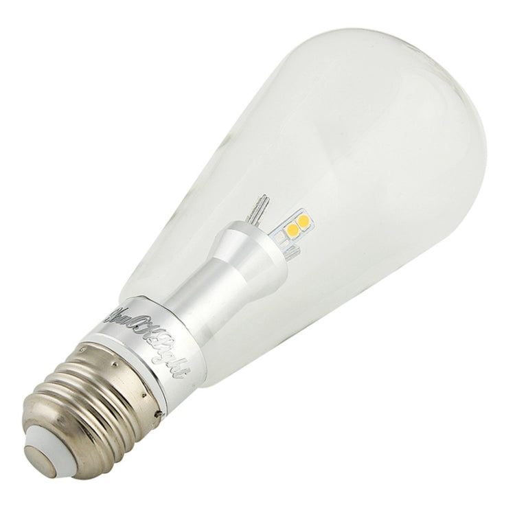 YouOKLight E27 6W 580LM 12 LED Warm White Edison LED Light Globe Bulbs Lamp, AC 85-265V