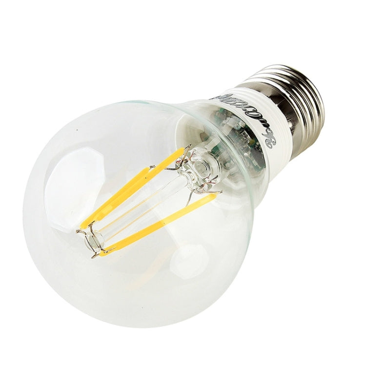 YouOKLight E27 4W 400LM 4 COB LED Warm White Edison LED Filament Light Globe Bulbs Lamp, AC 220-240V