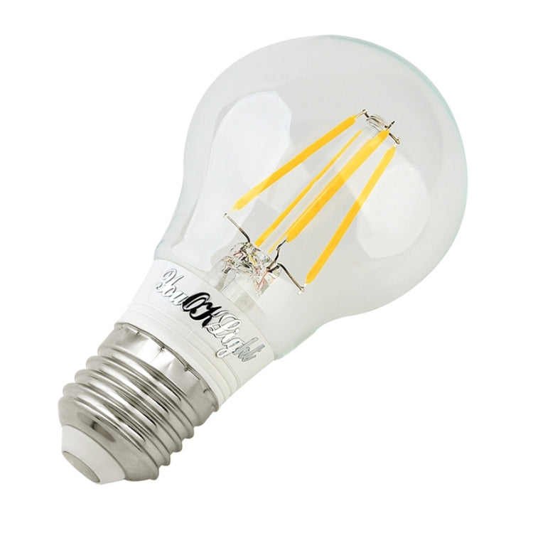 YouOKLight E27 4W 400LM 4 COB LED Warm White Edison LED Filament Light Globe Bulbs Lamp, AC 220-240V