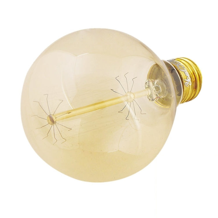YouOKLight E27 40W 400LM 1 LED Warm White Round Edison Tungsten Filament Light Bulbs Lamp, AC 220-240V