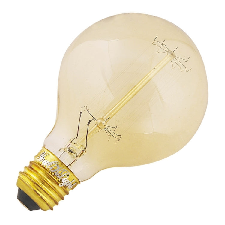 YouOKLight E27 40W 400LM 1 LED Warm White Round Edison Tungsten Filament Light Bulbs Lamp, AC 220-240V
