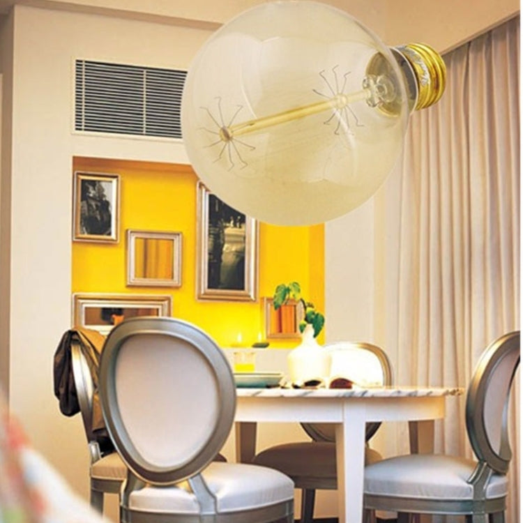 YouOKLight E27 40W 400LM 1 LED Warm White Round Edison Tungsten Filament Light Bulbs Lamp, AC 220-240V