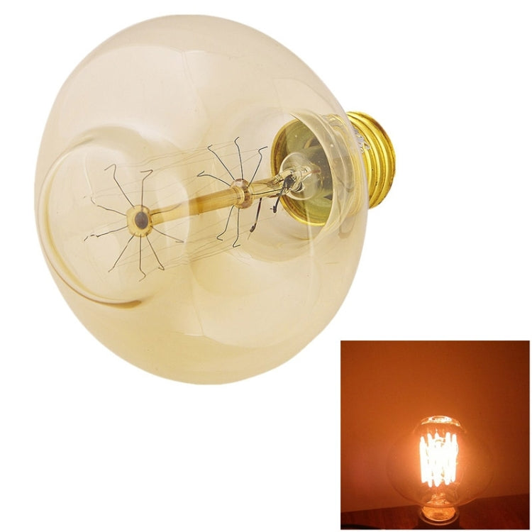 YouOKLight E27 40W 400LM 1 LED Warm White Incandescent Edison Tungsten Filament Light Bulbs Lamp, AC 220-240V
