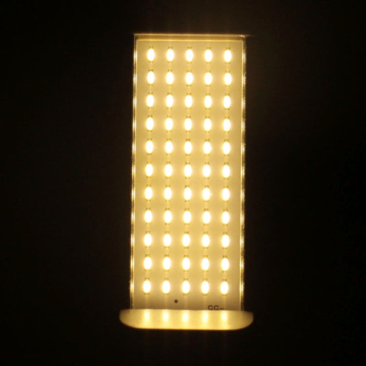 G24 6W 600LM LED Transverse Light Bulb, 55 LED SMD 3014, Warm White Light, AC 85-265V