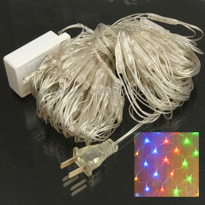 Colorful 160 LED Xmas Tree light US 110V Net string Light Christmas Party (Diameter: 1.5m)