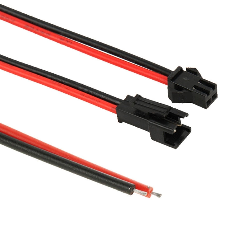 LED Strip 2 Pin Connector Cable Male Female Connect Wire for Led Lamp Driver, Length: 10cm + 13cm