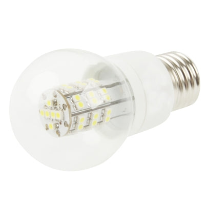 E27 Ball Steep Light Bulb, 48 LED 3528 SMD, Warm White Light, AC 85-265V