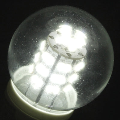E27 Ball Steep Light Bulb, 48 LED 3528 SMD, White Light, AC 85-265V