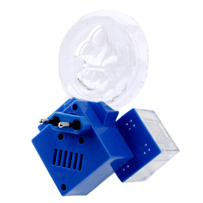 EU Plug Colorful / White LED Crystal Wall Lamp with Switch, AC 85-265V