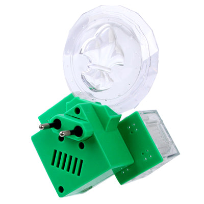EU Plug Colorful / White LED Crystal Wall Lamp with Switch, AC 85-265V