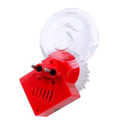EU Plug Colorful / White LED Crystal Wall Lamp with Switch, AC 85-265V