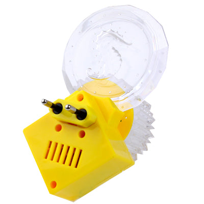 EU Plug Colorful / White LED Crystal Wall Lamp with Switch, AC 85-265V