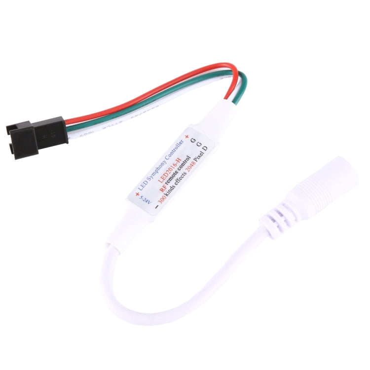 LED 2016-H DC 5V-24V Mini 14 Keys RF Wireless Remote Controller for RGB LED Light Strip