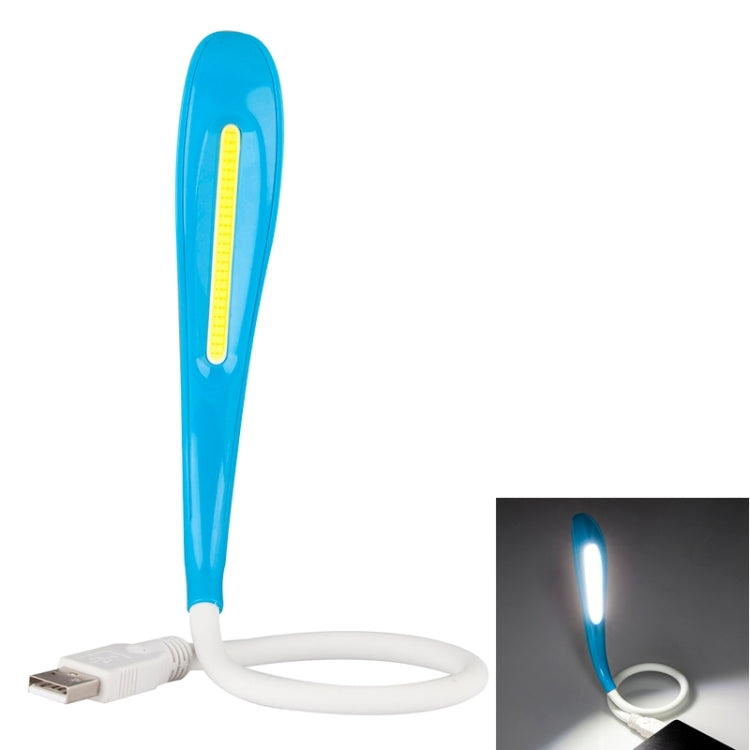 Flexible and Efficient 3W Mini USB LED Touch Light Desklamp for Laptop & Computer, White Light