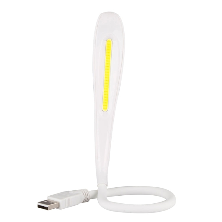 Flexible and Efficient 3W Mini USB LED Touch Light Desklamp for Laptop & Computer, White Light