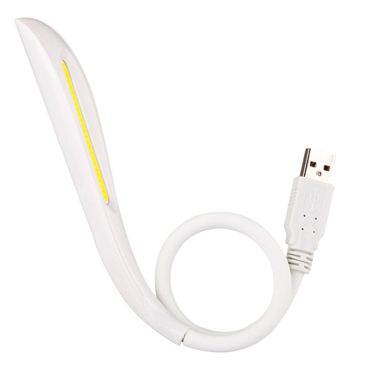 Flexible and Efficient 3W Mini USB LED Touch Light Desklamp for Laptop & Computer, White Light