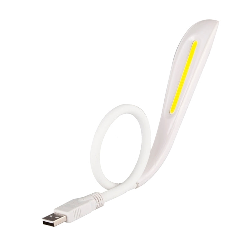 Flexible and Efficient 3W Mini USB LED Touch Light Desklamp for Laptop & Computer, White Light