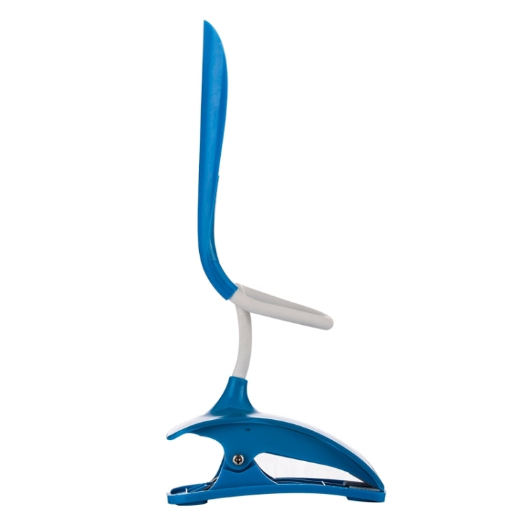 Flexible and Efficient Mini LED Touch Cilp Light Clamp Desk Lamp, White Light