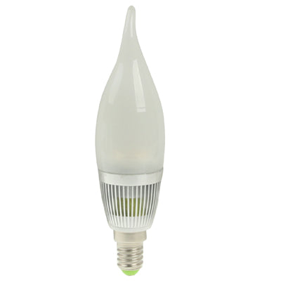 E14 3W LED Candle Light Bulb, 360LM, 3000-3500K Warm White Light, AC 220V