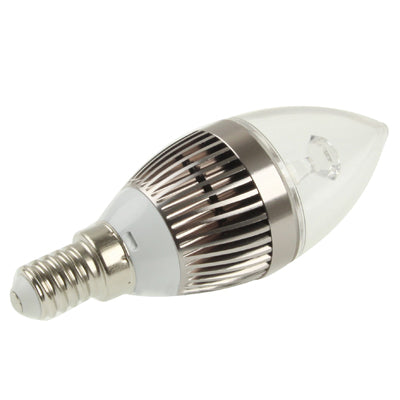 E14 3W Light Bulb, 3 LED, 3000-3500K Warm White Light, AC 220V