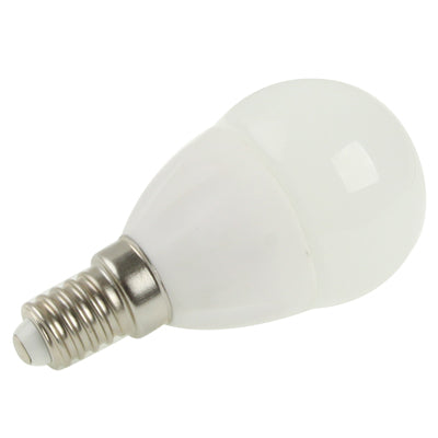 E14 1.5W Ball Steep Light Bulb, 3 LED, 135LM, 6000-6500K Day White Light, AC 220V