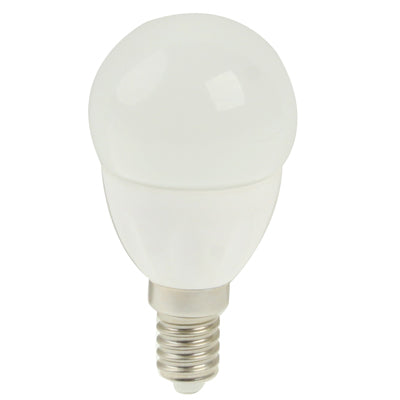 E14 1.5W Ball Steep Light Bulb, 3 LED, 135LM, 6000-6500K Day White Light, AC 220V
