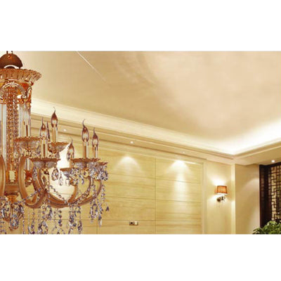 3W / 225LM High Quality Tensile Aluminum Material Day White Light LED Candle Energy Saving Light Bulbs, Base Type: E14