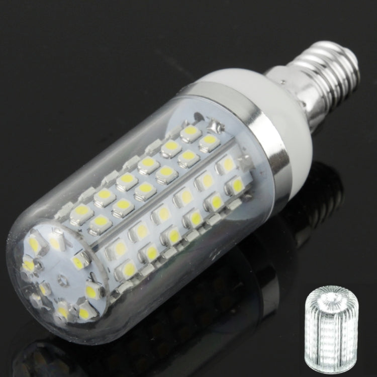 E14 5W 430LM Corn Light Lamp Bulb, 108 LED SMD 3528, White Light, AC 220V