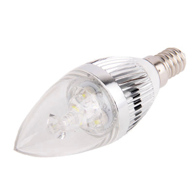 E14 3W Ultru-low Energy Demand Light Bulb, 3 LED, 270LM, Day White Light, AC 180-220V