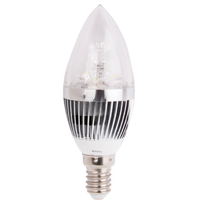 E14 3W Ultru-low Energy Demand Light Bulb, 3 LED, 270LM, Day White Light, AC 180-220V