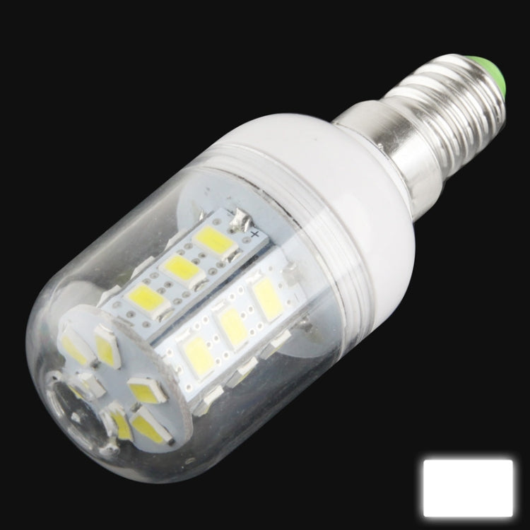 E14 4W 360LM Corn Light Bulb, 24 LED SMD 5730, White Light, AC 220V