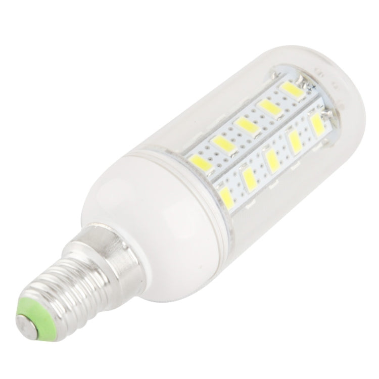 E14 7W 630LM Corn Light Bulb, 36 LED SMD 5730,  White Light, AC 220V
