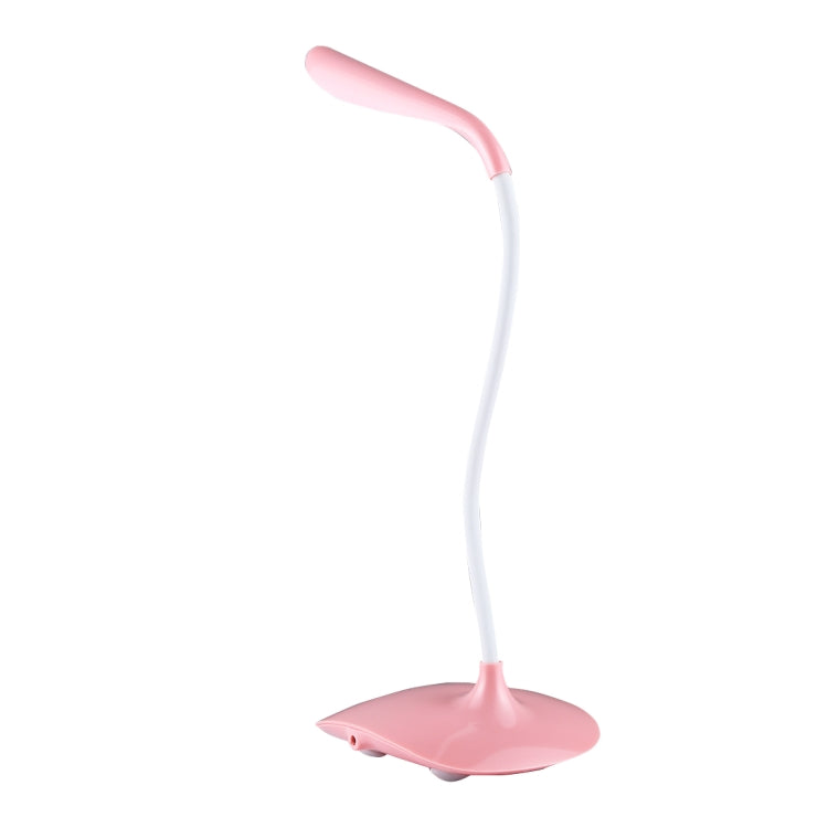 White Light Mini LED Touch Desk Lamp, Flexible and Efficient(Pink)