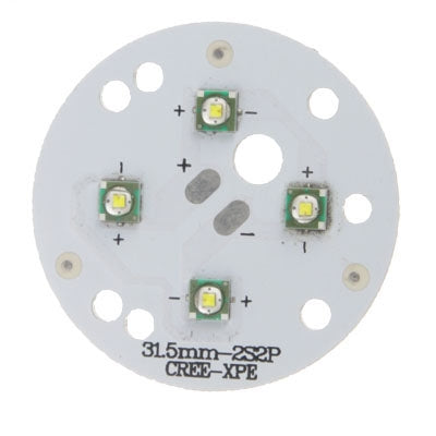 12W High Light White CREE LED Panel, 32 x 32mm