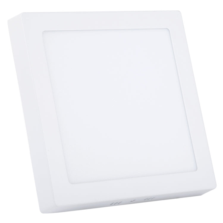 18W 22.5cm Square Panel Light Lamp with LED Driver,, 90 LED SMD 2835, Luminous Flux: 1480LM, AC 85-265V, Surface Mounted