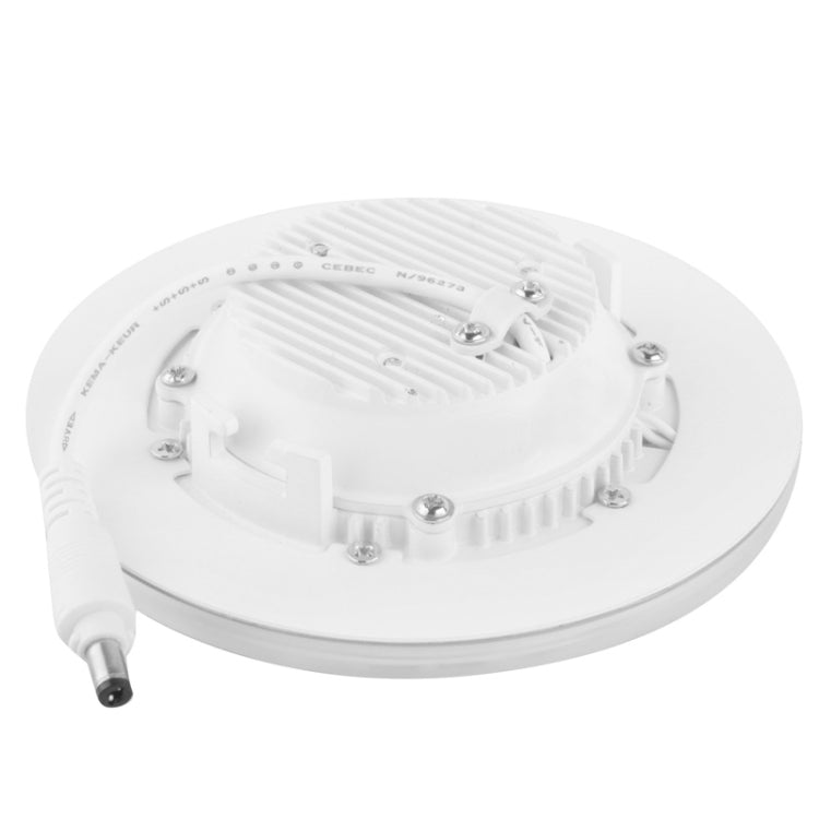 10W Warm White LED Round Panel Light, Luminous Flux: 740lm, Diameter: 13cm